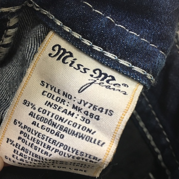 Miss Me | Fleur-de-lis Skinny Jeans - Picture 6 of 6